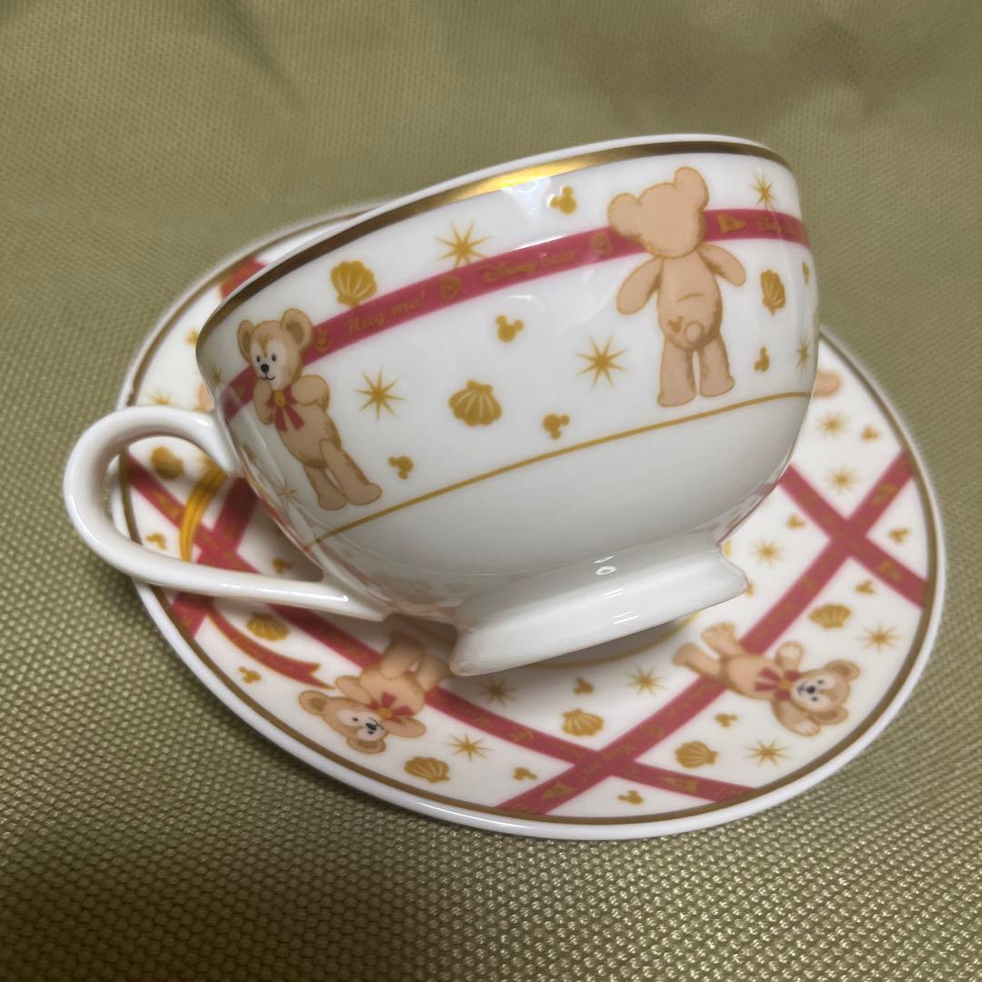 激レア！ディズニーベア　ダッフィー　ティーカップ　ソーサー　　ディズニーシー