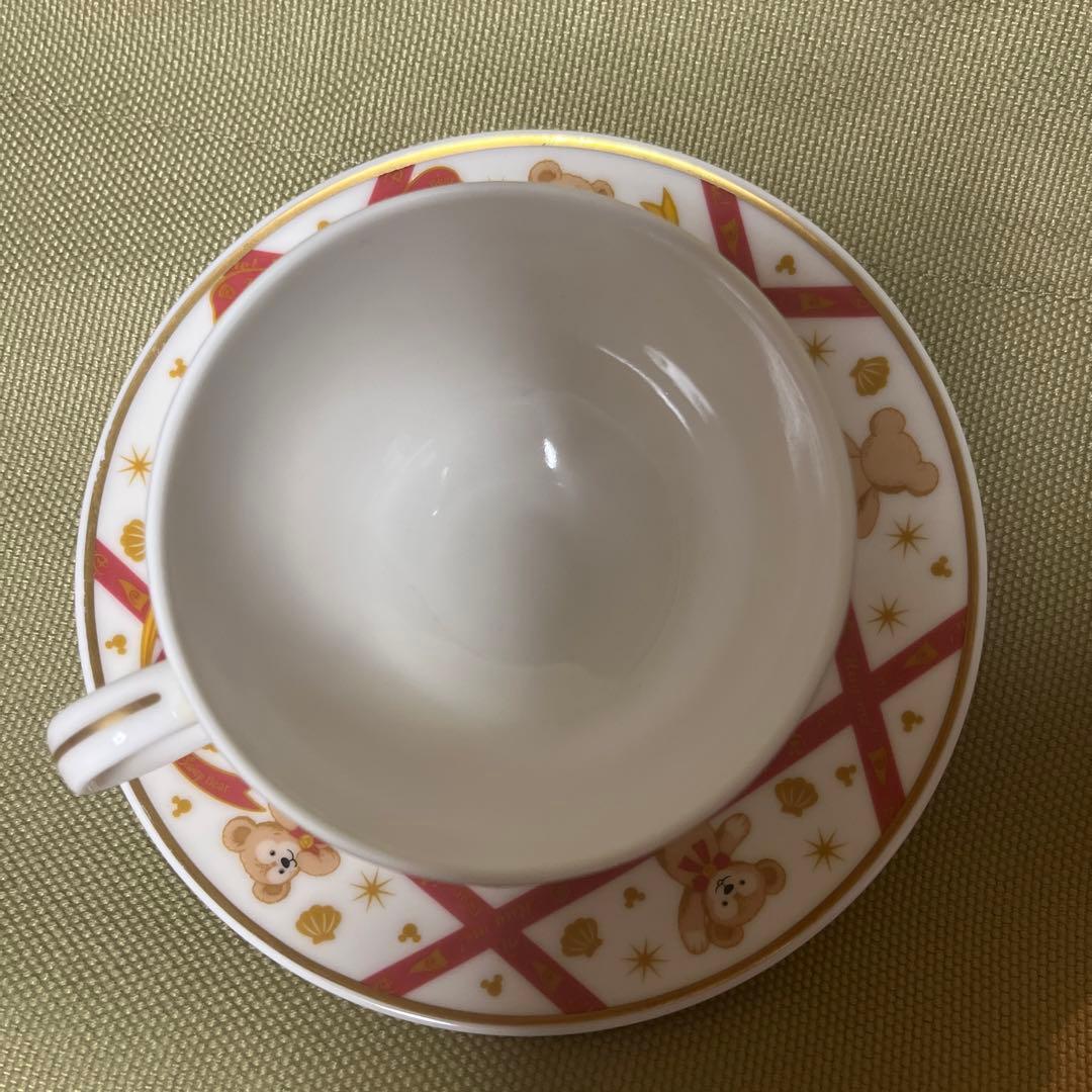 激レア！ディズニーベア　ダッフィー　ティーカップ　ソーサー　　ディズニーシー