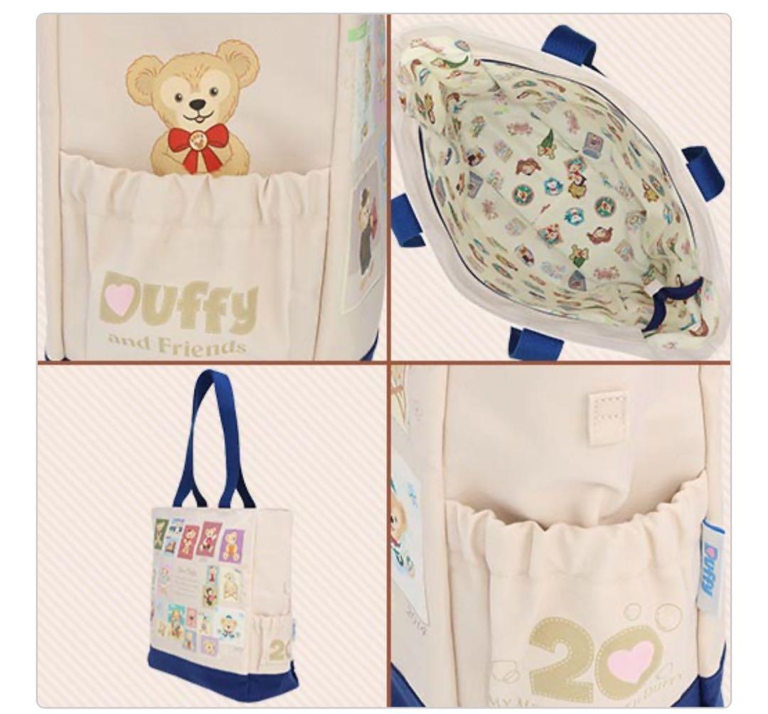 新品未開封　トートバッグ　ダッフィー　20周年 東京ディズニーシー