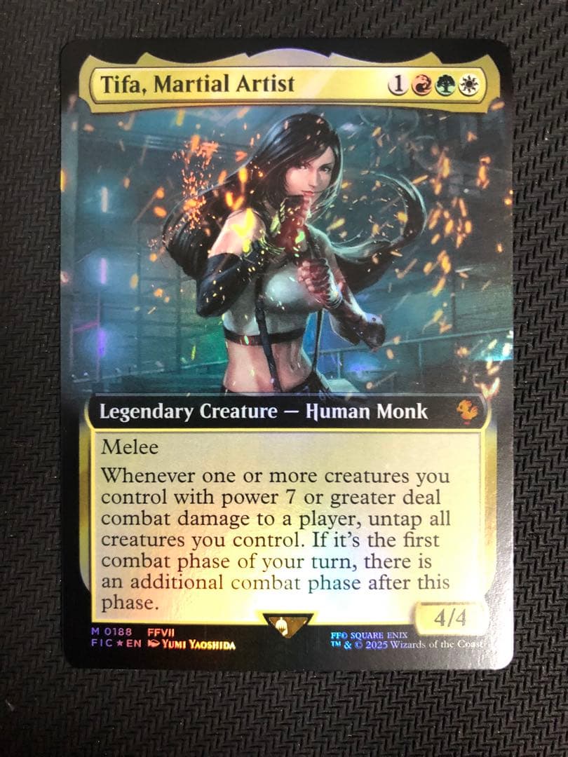 Tifa,Martial Artist/格闘家、ティファ　拡張アート　foil