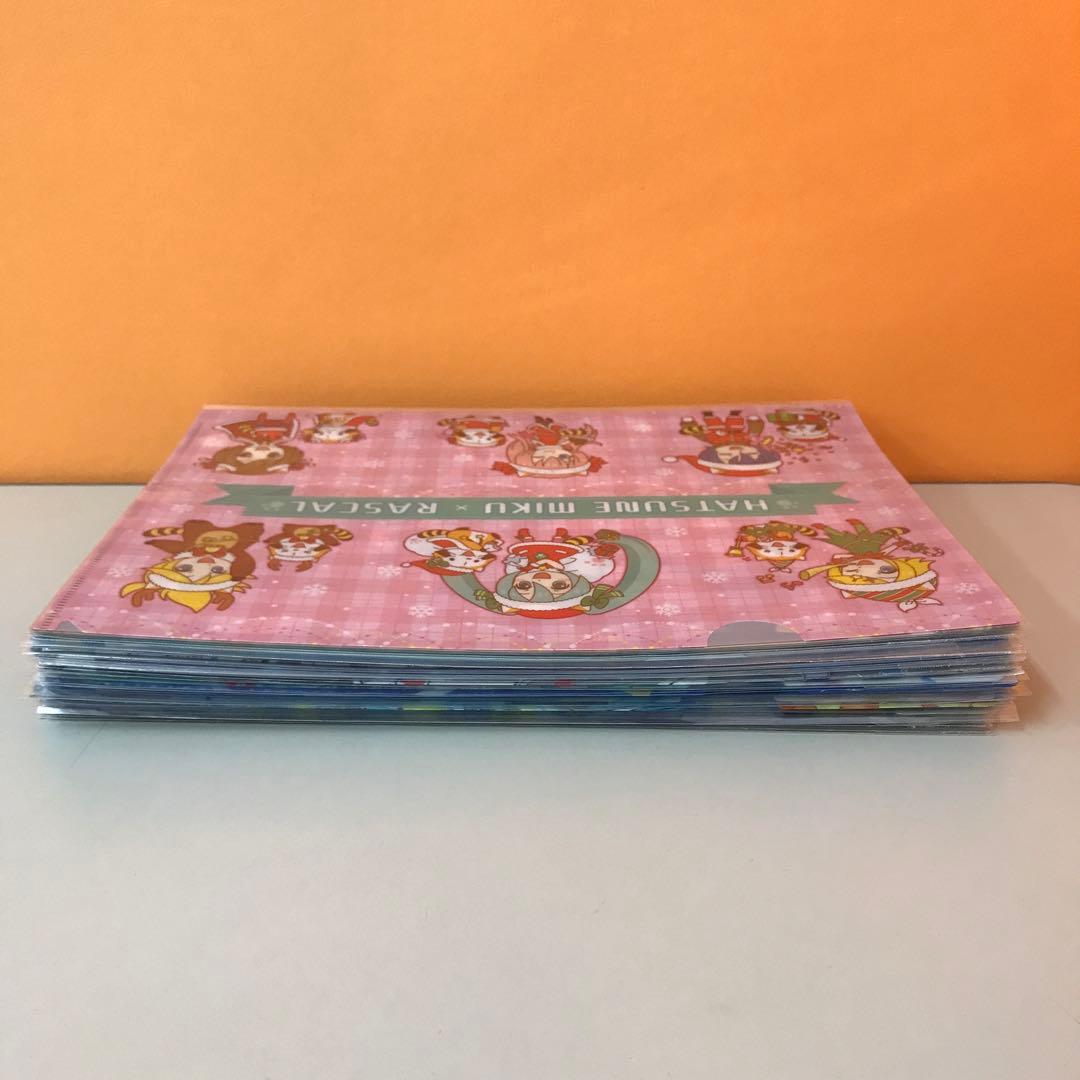 初音ミク　クリアファイル　大量　まとめ売り　雪ミク　コンプリートセット