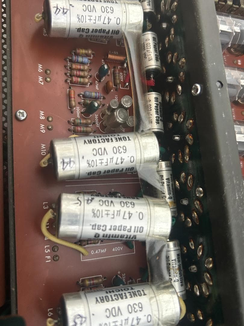 ★真空管プリアンプ　LUXKIT A3032 <コンデンサBitaminQ>