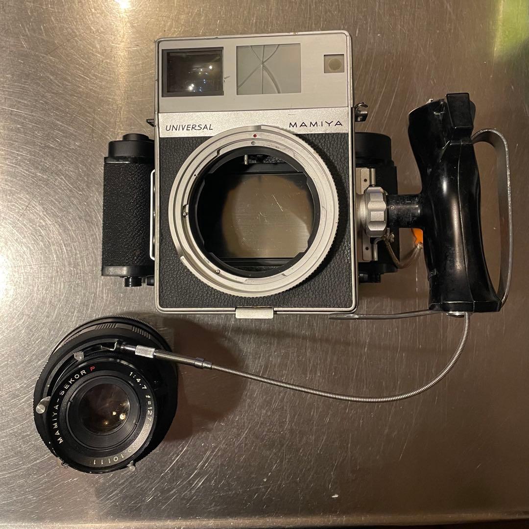 【ジャンク品】Mamiya Universal 6x9 中判カメラ レンズ付