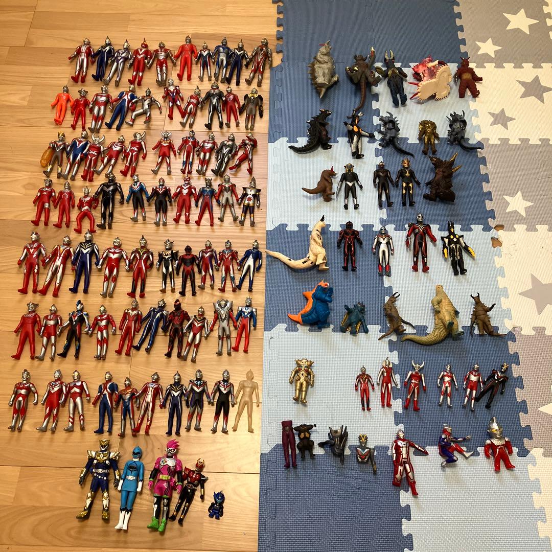 ウルトラマンシリーズ フィギュア 100体　まとめ売り　おまけ付き