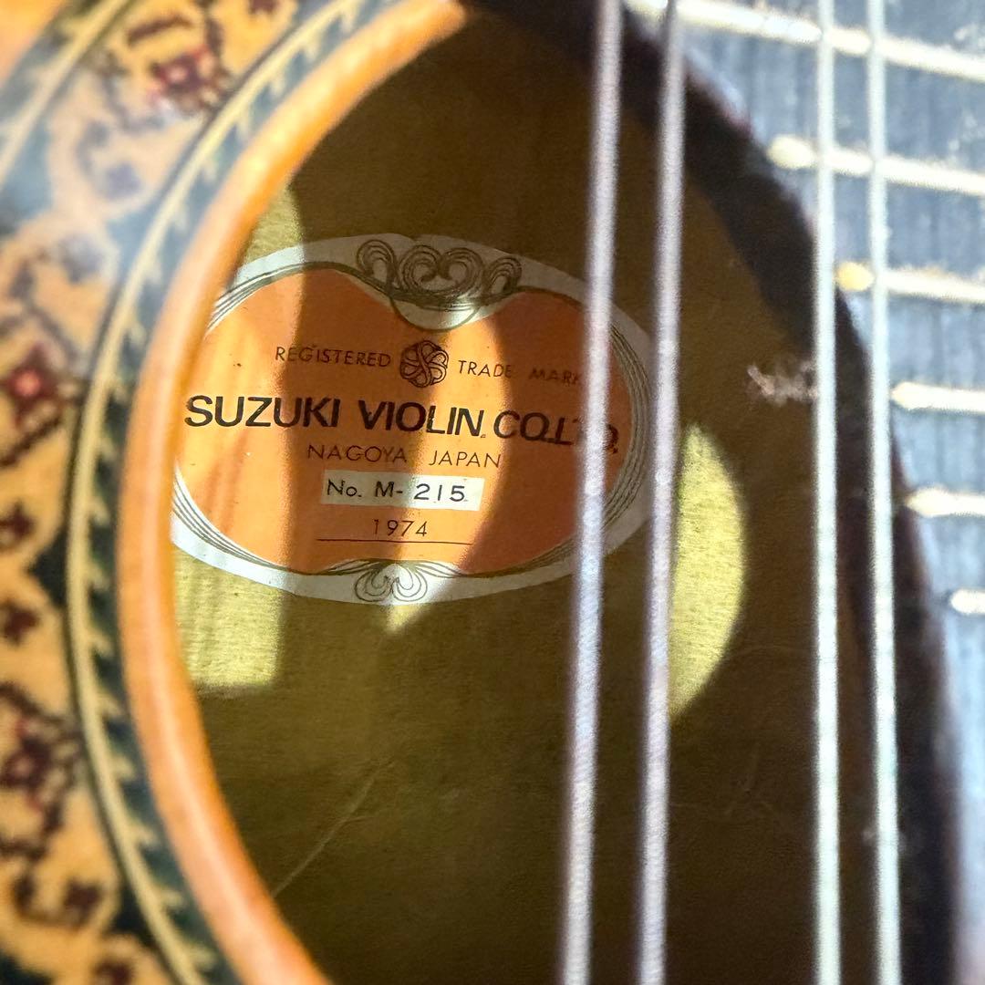 【希少ハードケース付き】スズキ　マンドリン　M-215 1974年製