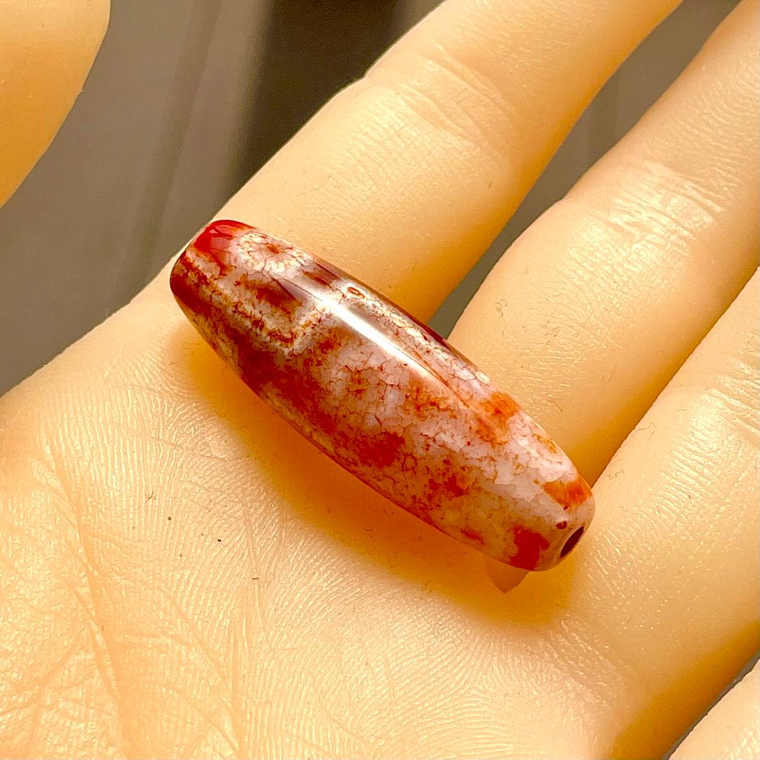 九眼天珠 風化紋 s703 老天珠 天眼石