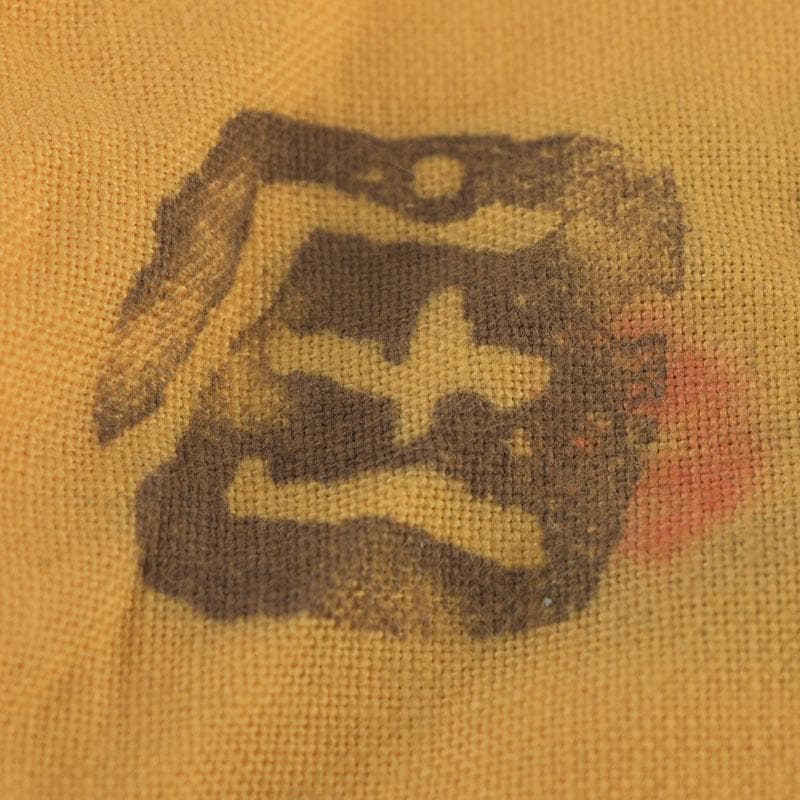 人間国宝　濱田庄司作　鐵絵花瓶　共布共箱　M　R9136H