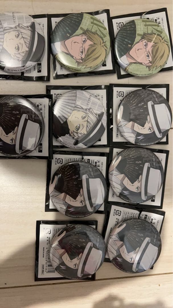 文豪ストレイドッグス大博覧会　バッジセット