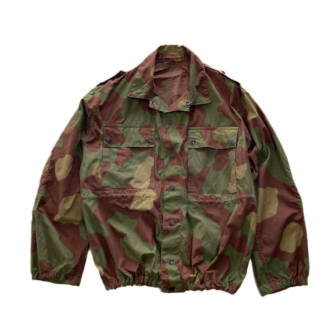 美品 イタリア軍 サンマルコ海兵隊 迷彩 ジャケット L相当 ユーロ ミリタリー