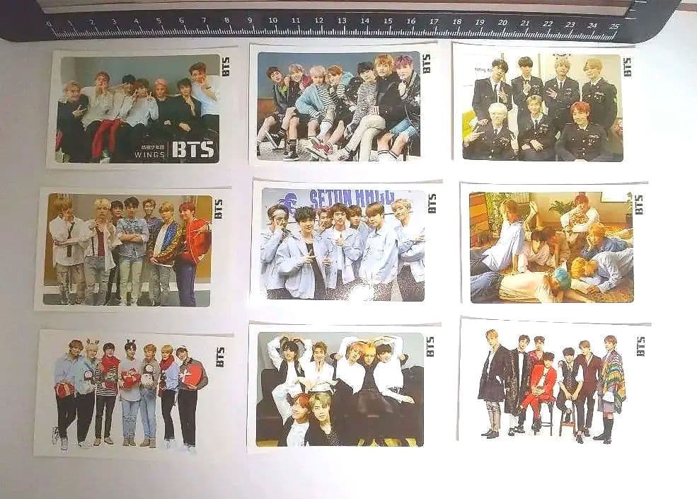 防弾少年団　BTS ミニフォトメッセージカード46枚セット