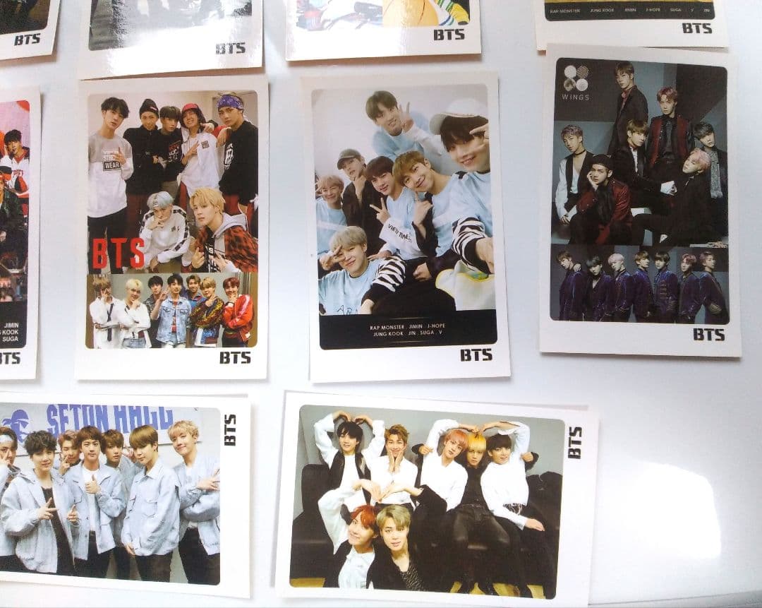 防弾少年団　BTS ミニフォトメッセージカード46枚セット