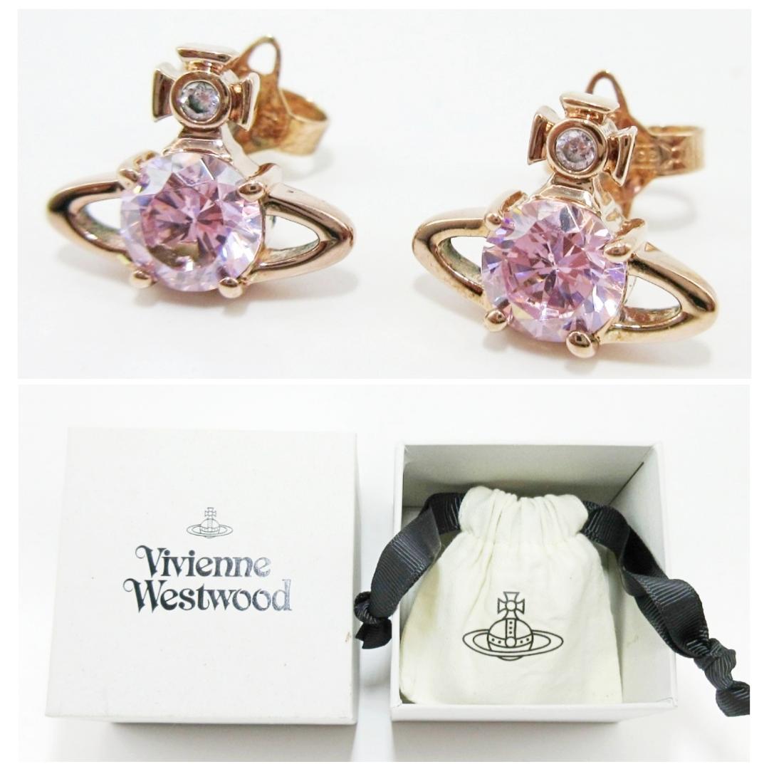 ✨極美品✨ヴィヴィアンウエストウッド ピンクゴールド ピアス