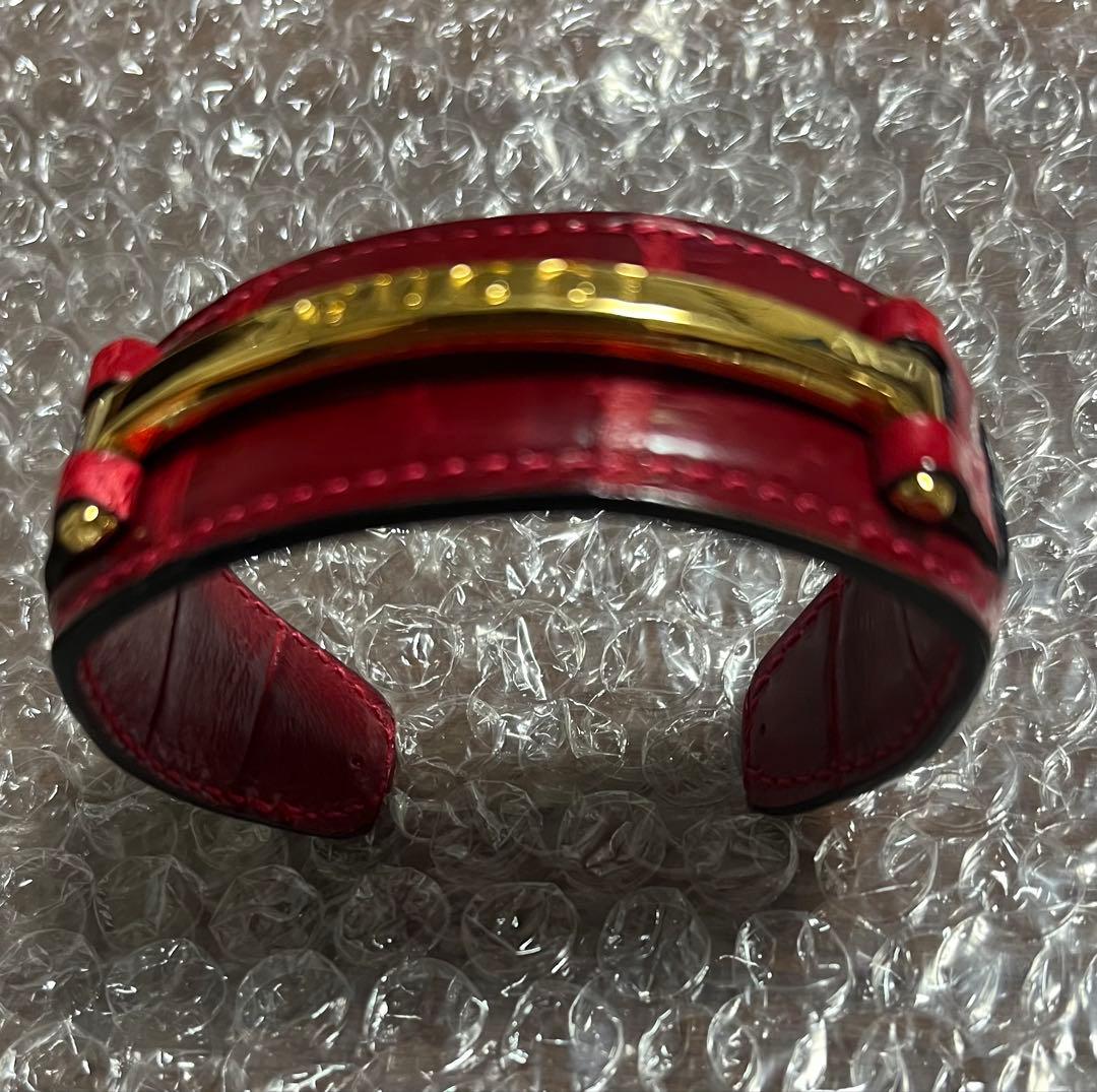 GUCCI グッチレザーバングル