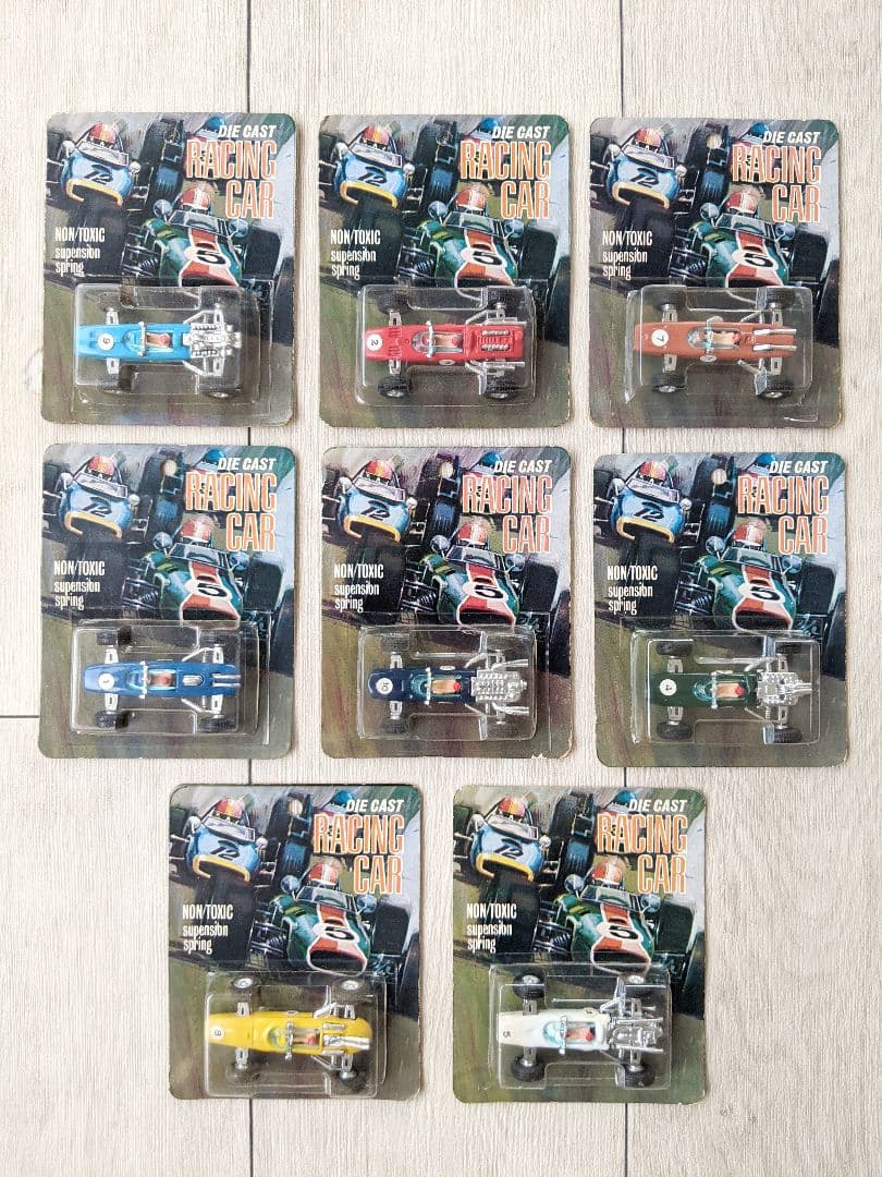 【美品】F1ミニカー／8台セット／1960年代