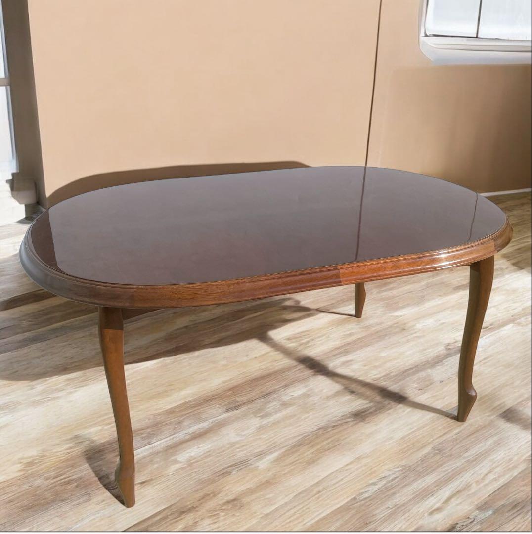 【美品】maruni マルニ アンティーク 猫脚ダイニングテーブル 昭和レトロ