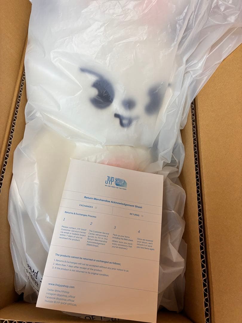 【新品】StrayKids SKZOO リノ　リービット　テディベア