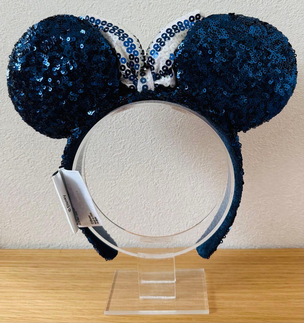 ミッキーマウス型スパンコールカチューシャ