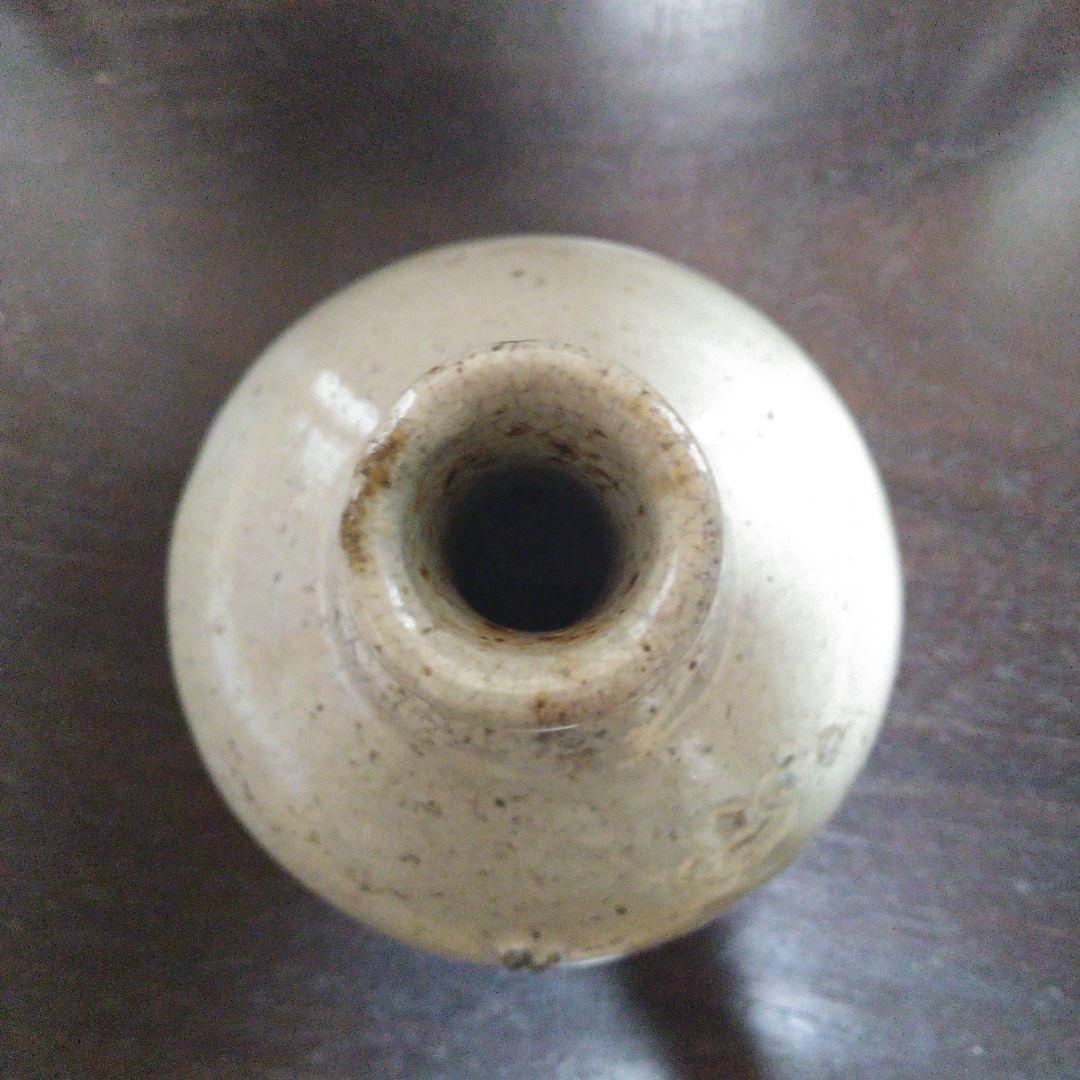 NO294 秋田 寺内焼 徳利　アンティーク品