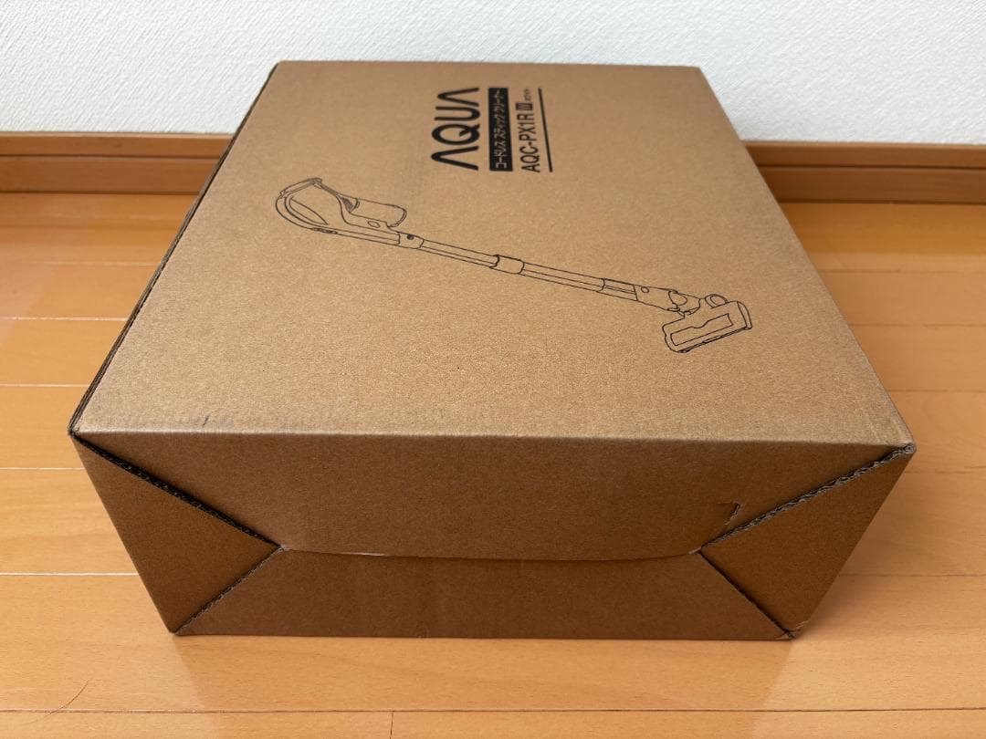 アクア コードレス スティッククリーナーサイクロン式 AQC-PX1R(W)