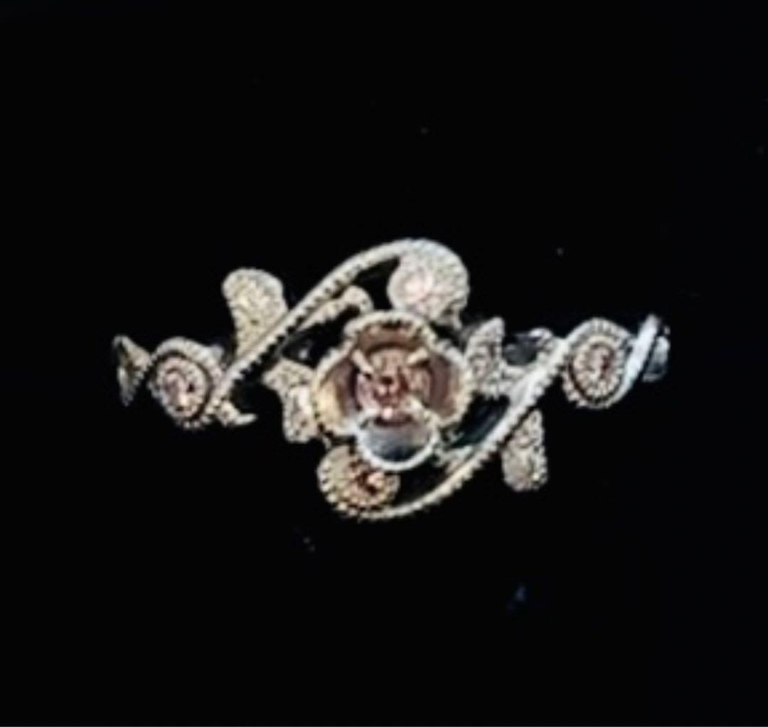 【最終値下げ】Pt900 ピンクダイヤモンドリング Fancy