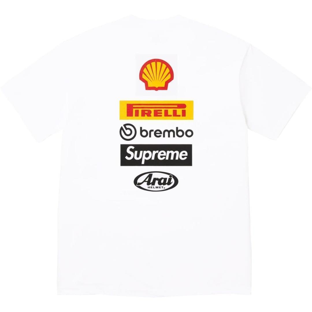 L Supreme Ducati Logos Tee ドゥカティ Tシャツ