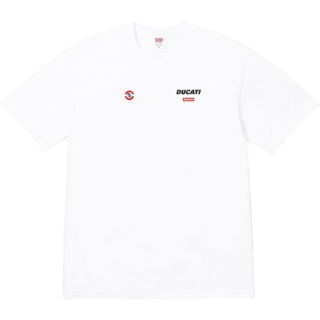 L Supreme Ducati Logos Tee ドゥカティ Tシャツ