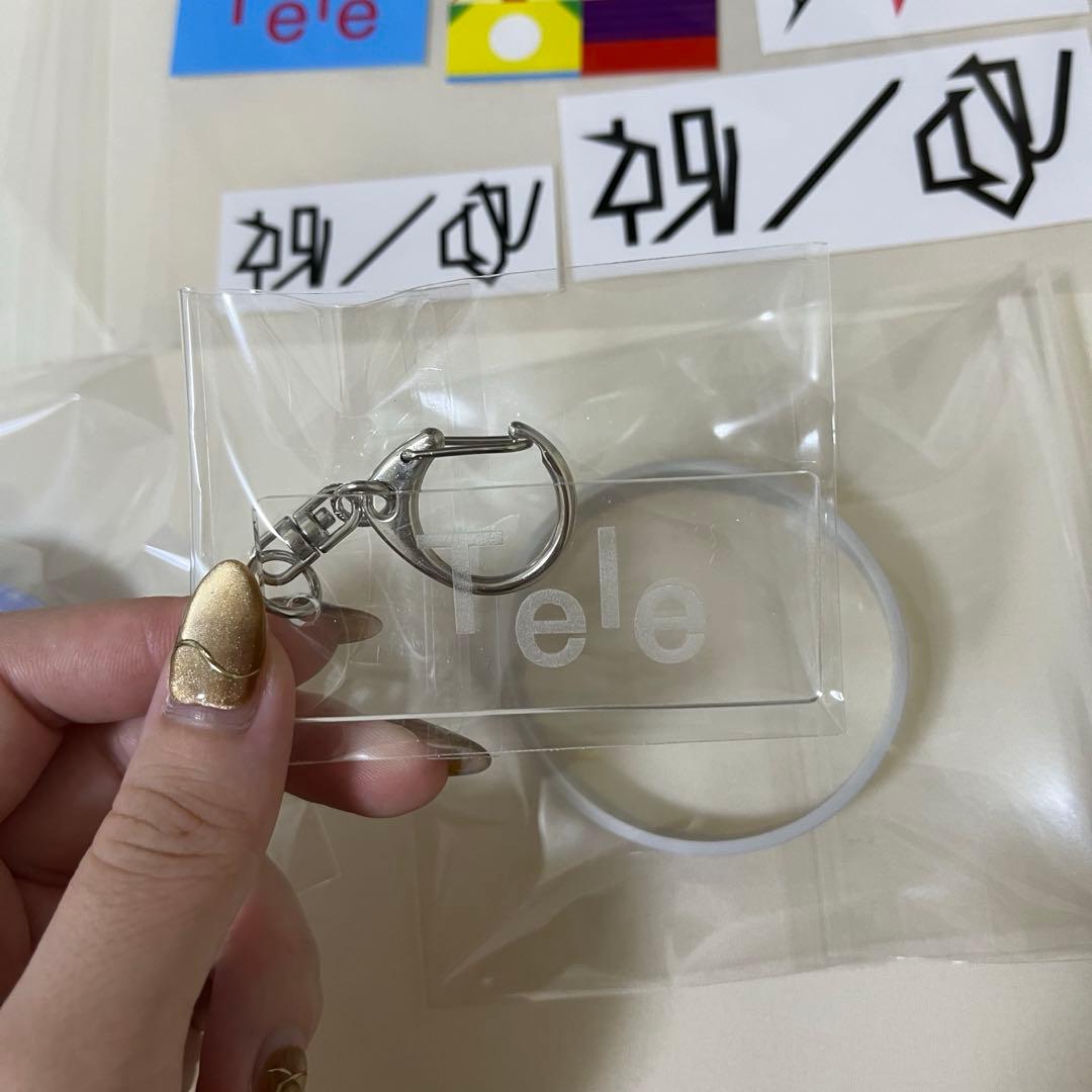 あ*る様 Tele 祝呪&箱庭の灯ラバーバンド　アクリルキーホルダー　ステッカー