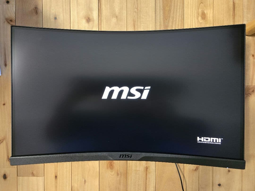 MSI ゲーミングモニター　曲面２７インチ　量子ドットVA　275CQRF-QD