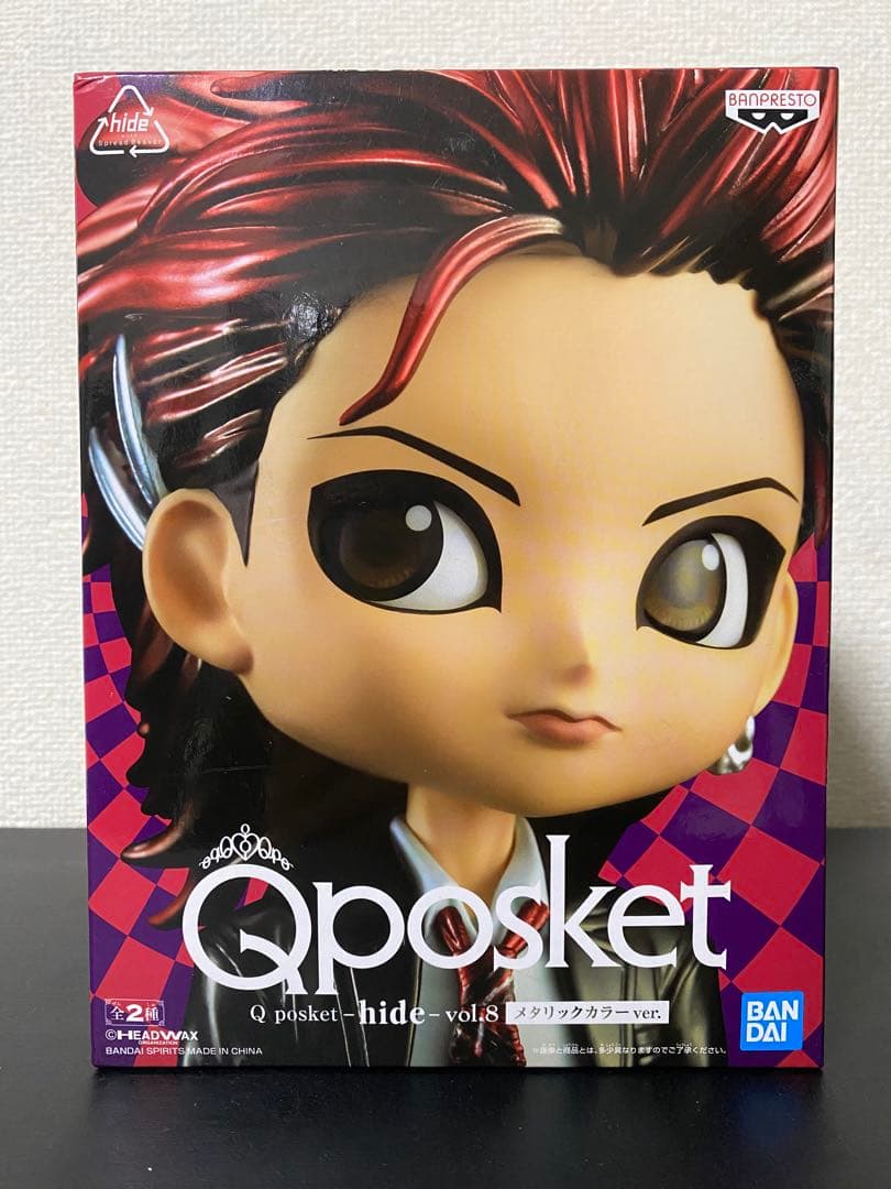 hide Qposket vol.3〜6、8 フィギュア 7種セット