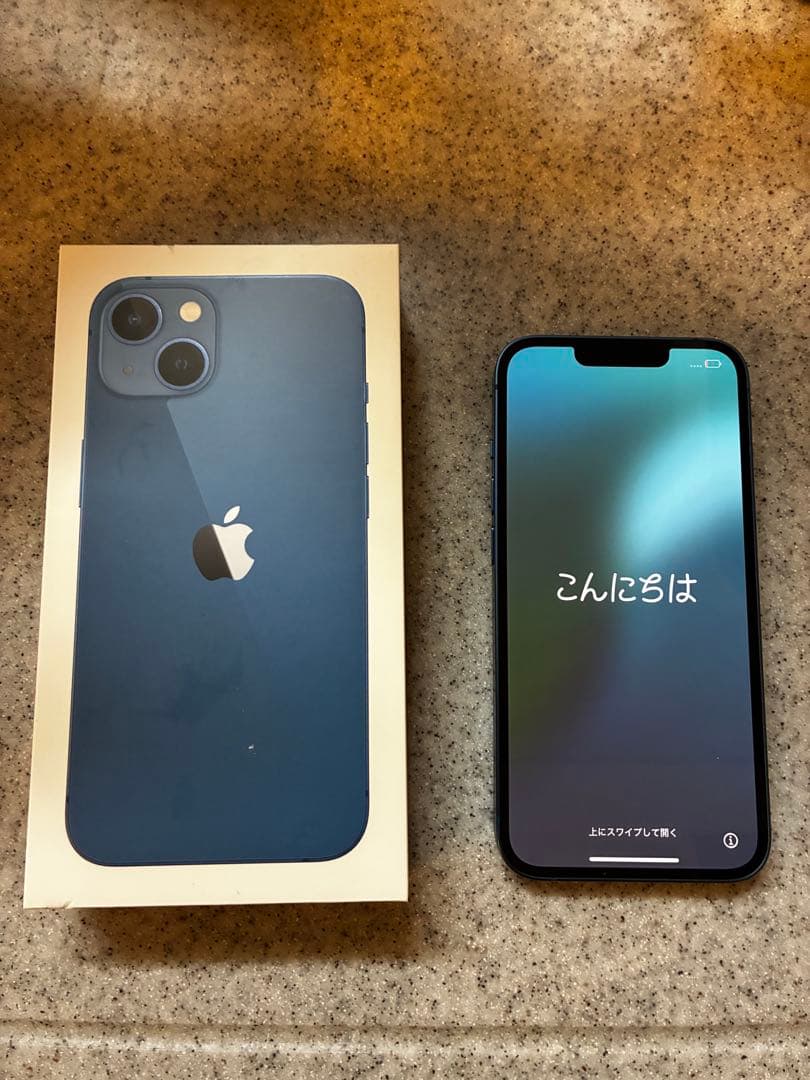 iPhone 13 128GB simフリー　ブルー