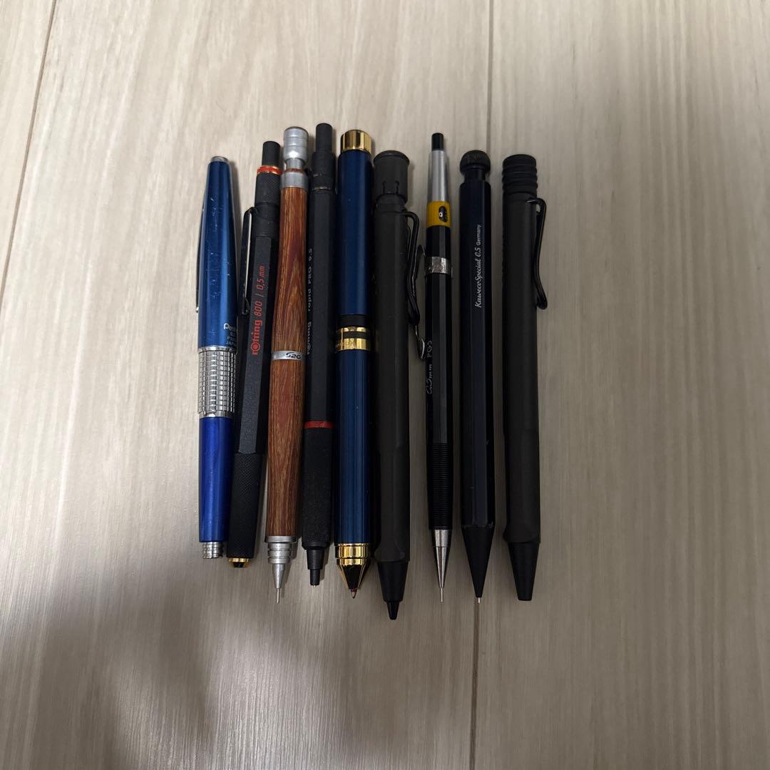 文房具セット シャープペンシル8本、ボールペン1本