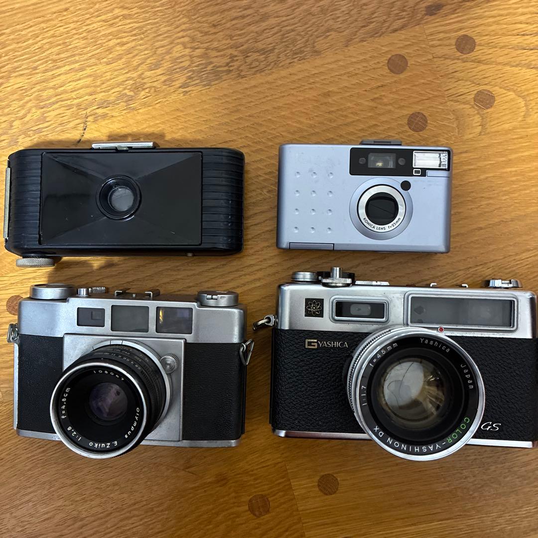 フィルムカメラセット Konica Canon 他