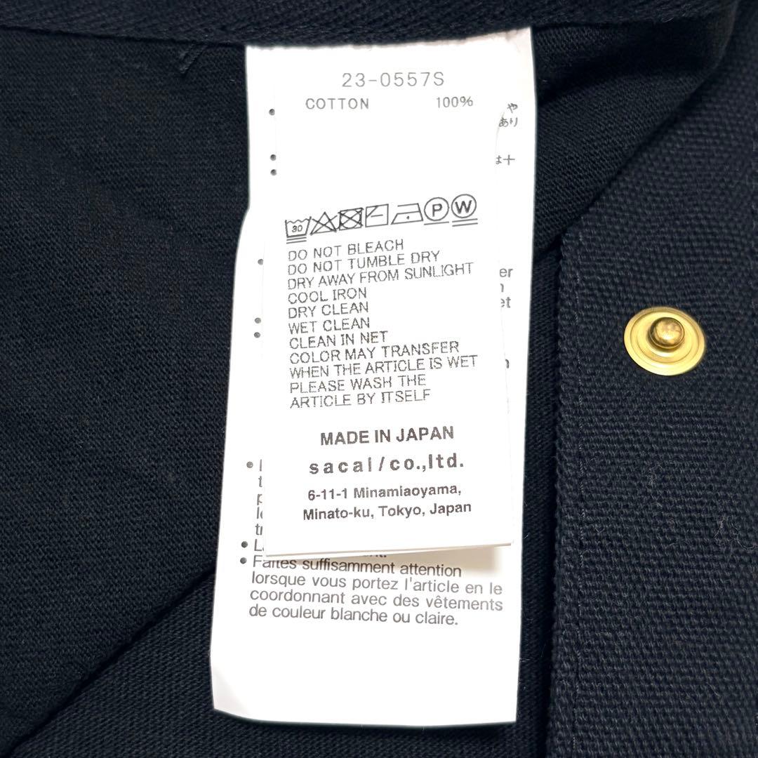 [カーハート コラボ] sacai WIP T-shirt Tシャツ 黒 XL