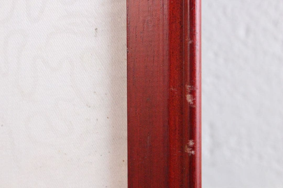 No4580 扁額装　墨彩画　人物図　書画　在銘　落款　肉筆紙本　絵画　送料無料