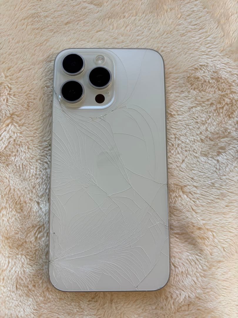 iPhone15 Pro Max 256GB【背面ガラス割り】