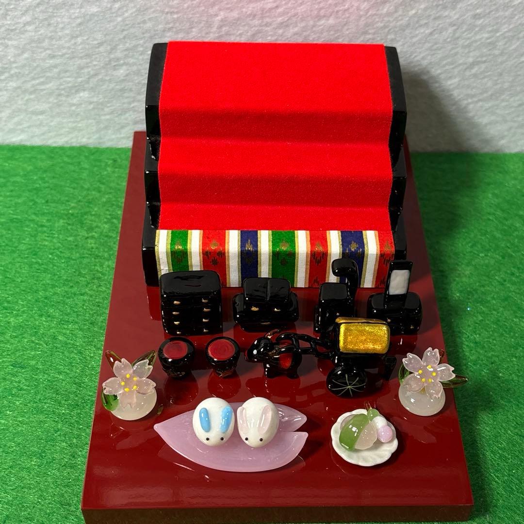 kiyomina　ガラス細工　ミニチュア