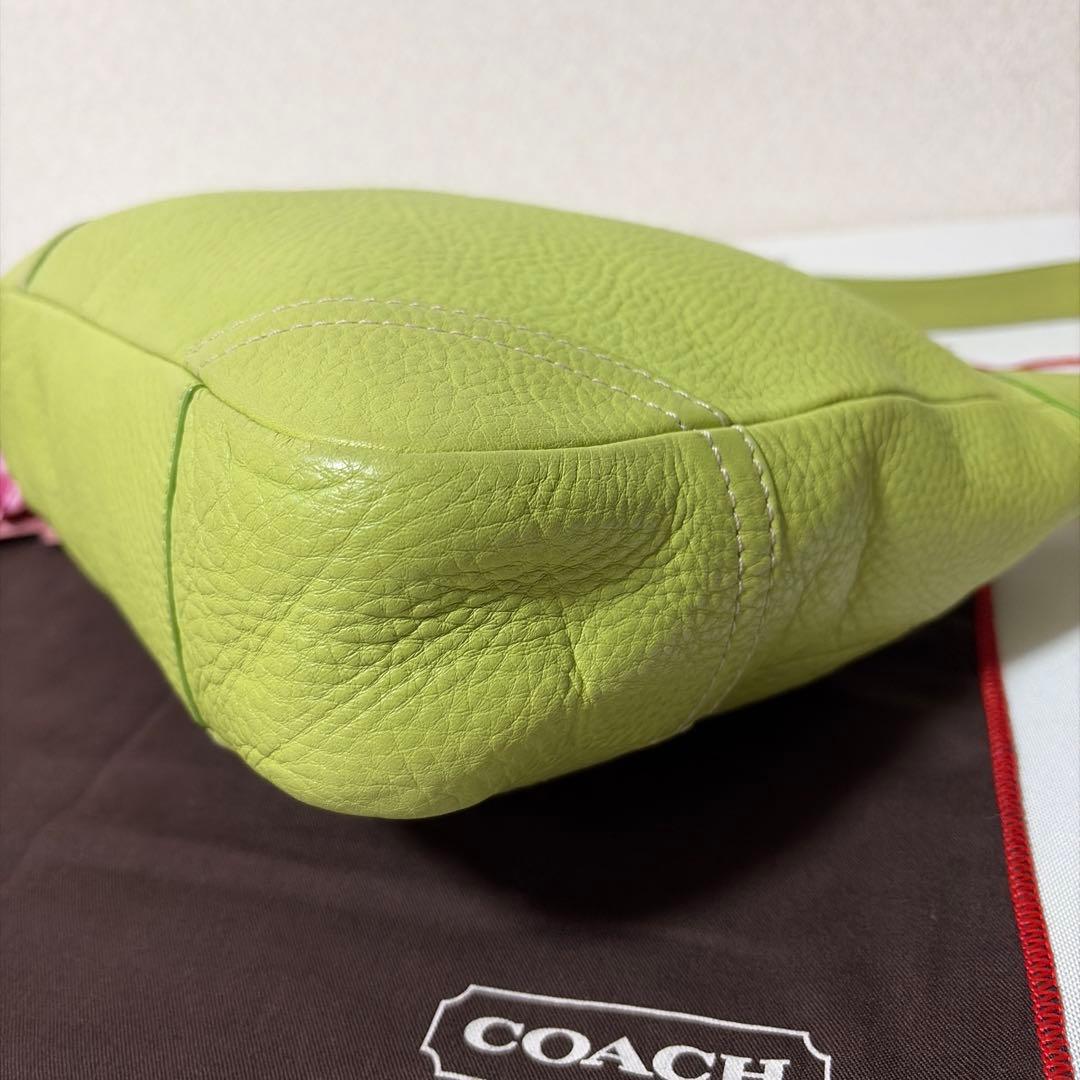 バッグ OLD COACH ERGO GLEEN LIGHT GLEEN BAG