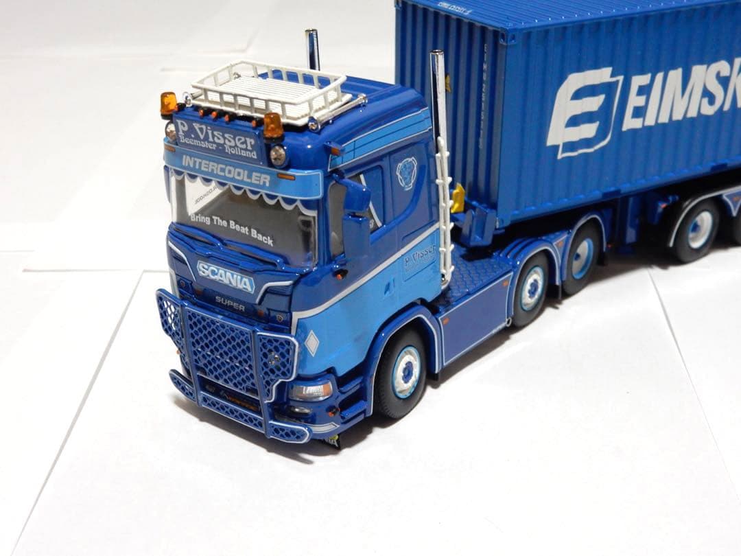 1/50 tekno スカニア S コンテナ　20ft コンビ　トレーラー