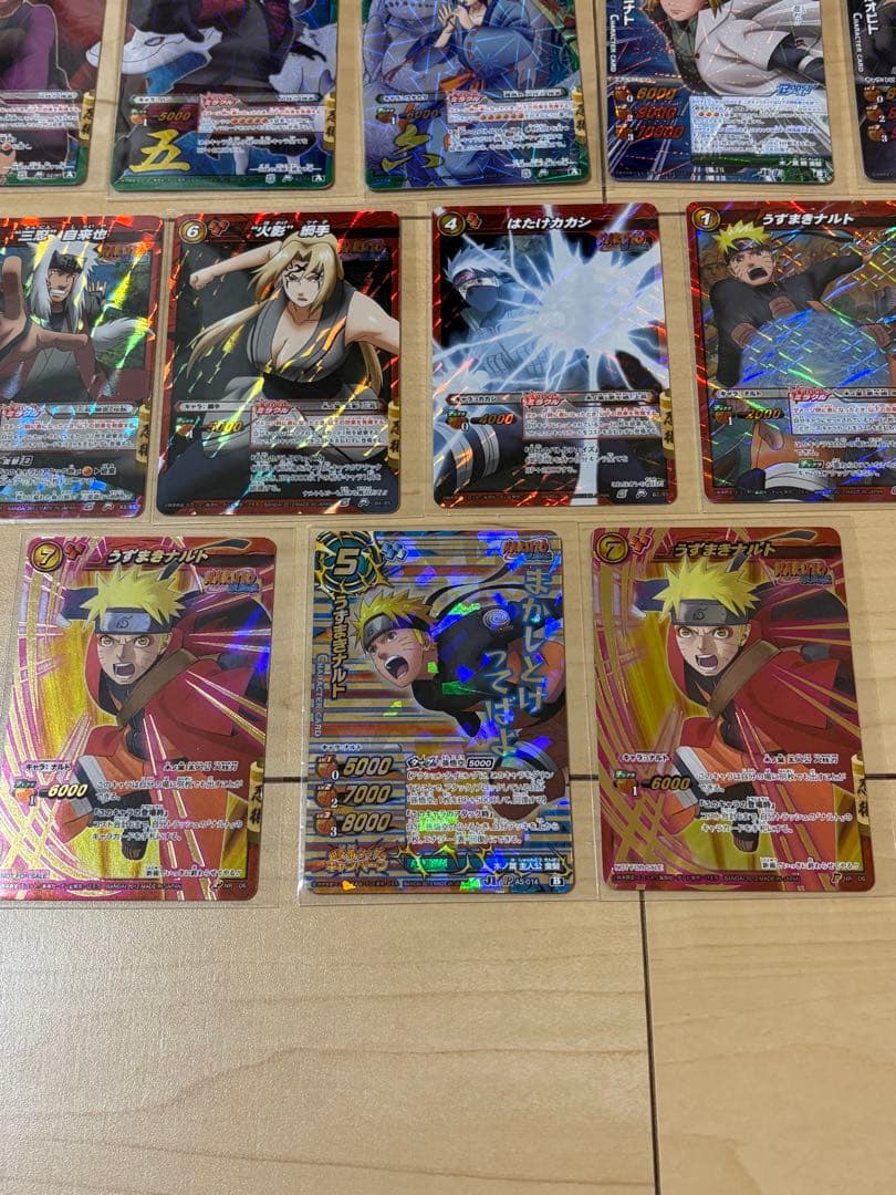 ミラクルバトルカードダス　ナルトセット