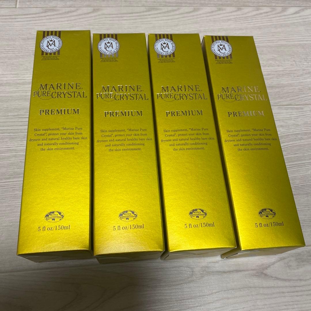 エコロインターナショナルマリンピュアクリスタルプレミアム　４本セット