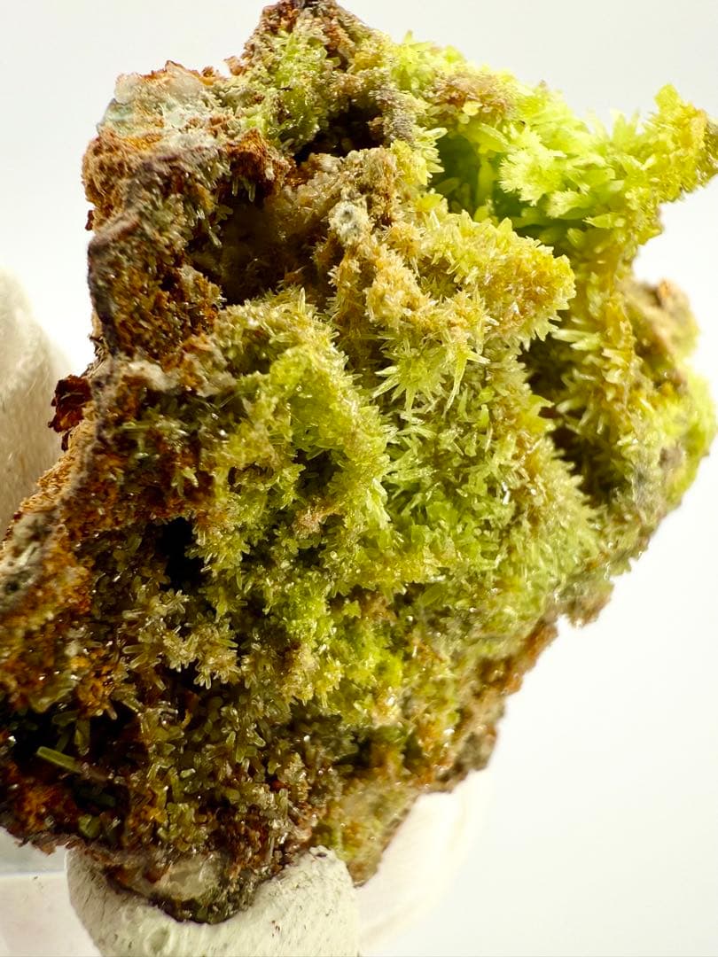 パイロモルファイト　緑鉛鉱　原石　鉱物標本　天然石　鉱石