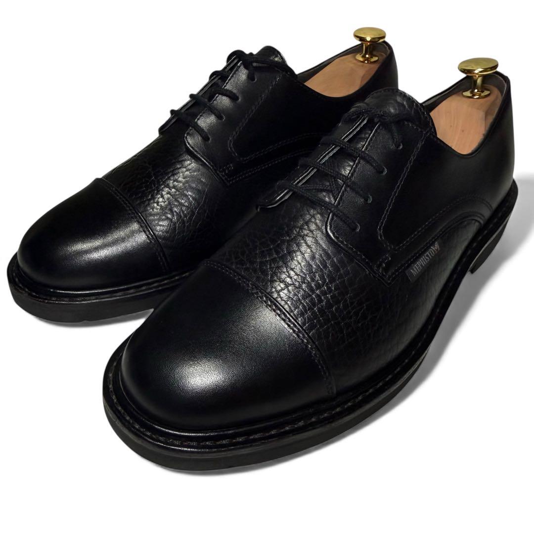 【美品】メフィスト MELCHIOR ストレートチップ25cm 黒