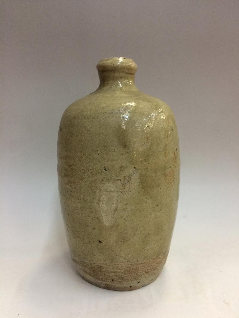 ★骨董一点もの！　黄瀬戸/瀬戸焼 徳利 江戸中期~後期1820~1850頃 _4