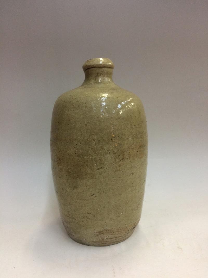 ★骨董一点もの！　黄瀬戸/瀬戸焼 徳利 江戸中期~後期1820~1850頃 _4