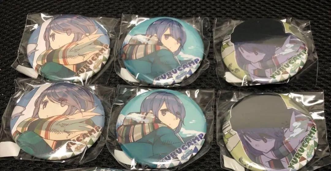 ゆるキャン　缶バッジ　アクスタ　19点セット