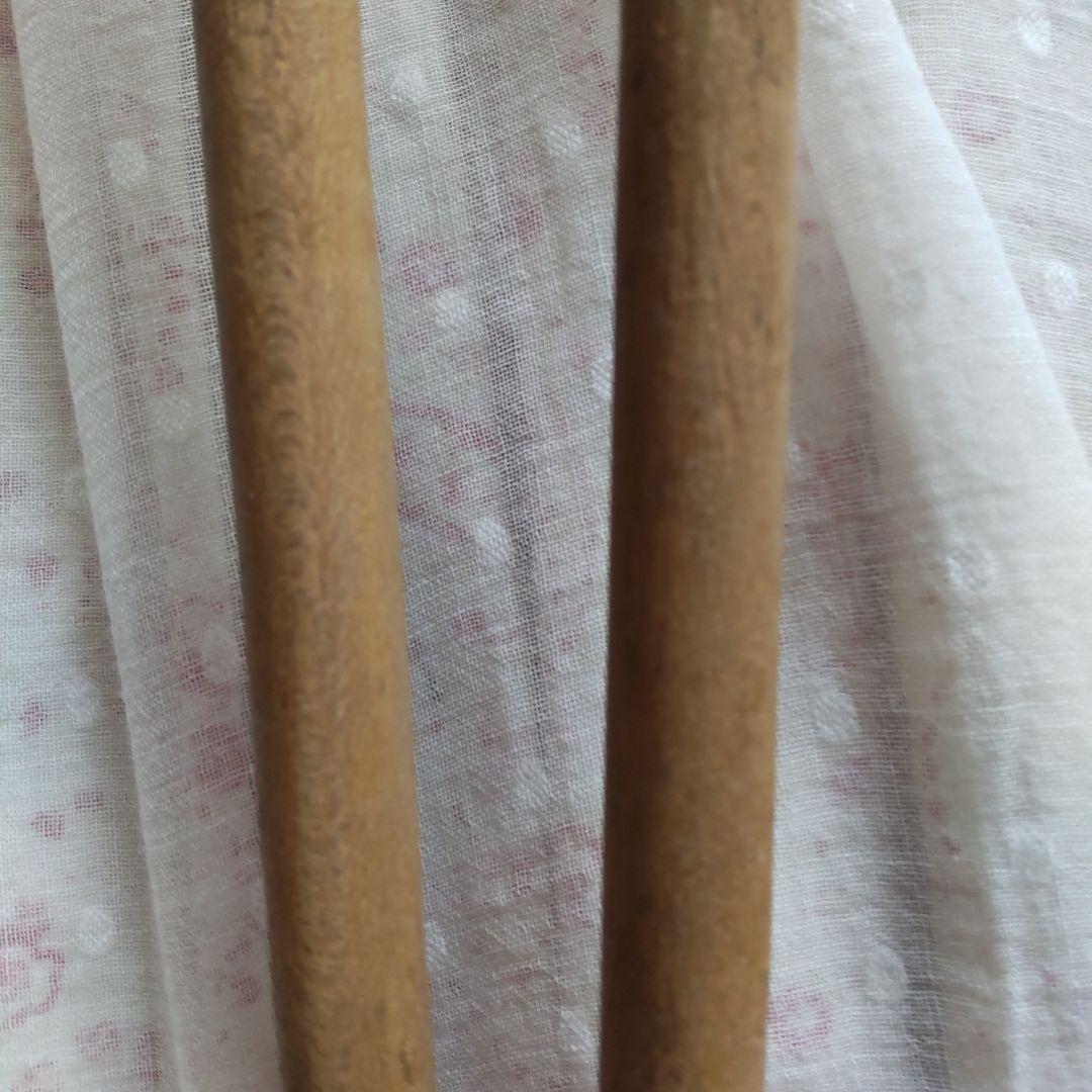 フランス　アンティーク　キッチン　リネンハンガー　バンブーハンガー