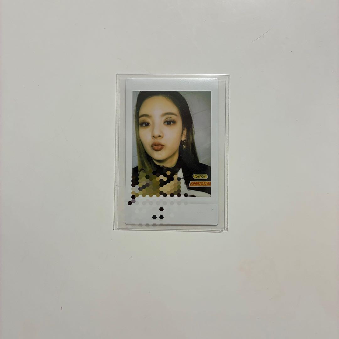 itzy リア voltage 直筆サイン入り チェキ ポラ