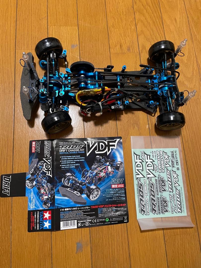 プロポ２個＆タミヤ1/1電動RC 4WDTA05-VDF ドリフトシャーシキット