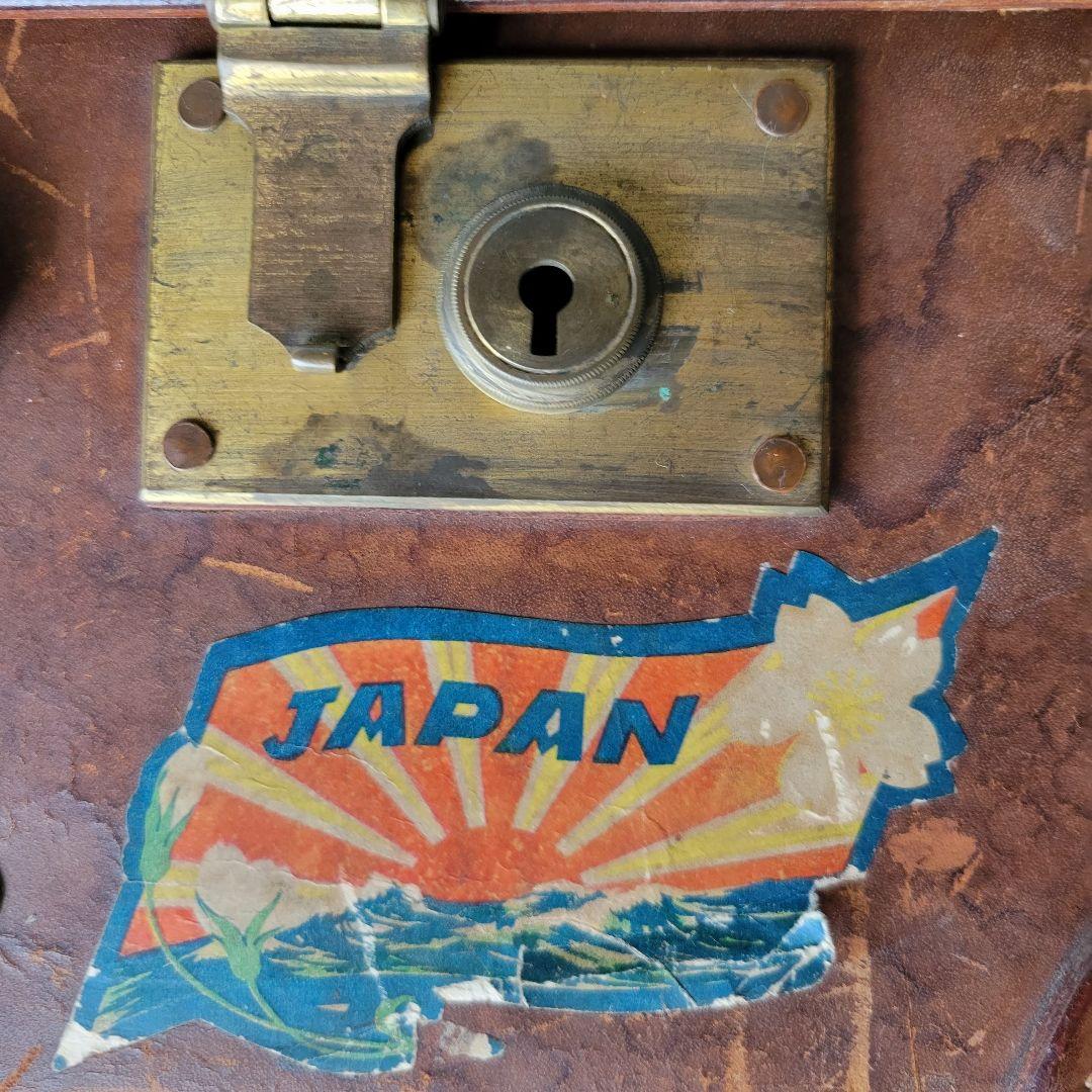 k*読様 ヴィンテージ　レザー　本革　トランクケース　ビッグサイズ