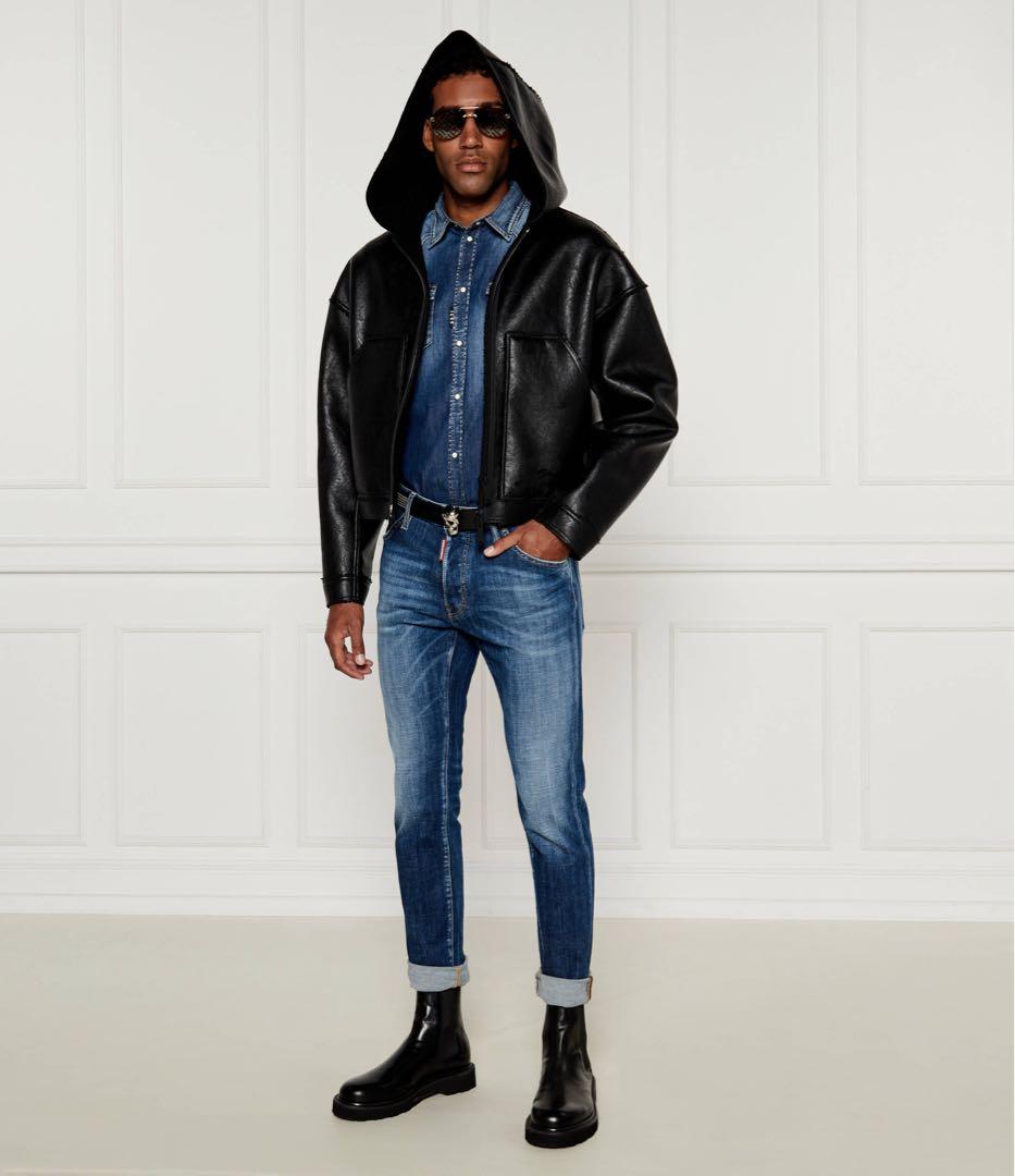 定価23万 24AW準新作・極美品 ヴィーガンレザー オーバーサイズジャケット